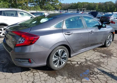 2017 Honda Civic Ex-L z USA, uszkodzony, nr VIN 2HGFC1F7XHH658705
